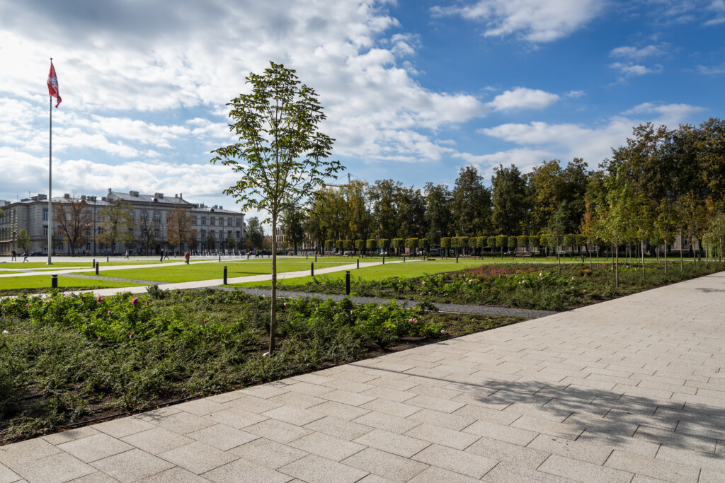 Lukiškių aikštė, Plaza 6x4 Quartz